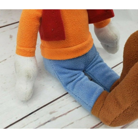 Disney Goofy Beanbag Plush Toy Stuffed Animal 11" Mickey’s Pal - Picture 4 of 12